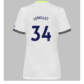 Tottenham Hotspur Clement Lenglet #34 kläder Kvinnor 2022-23 Hemmatröja Kortärmad